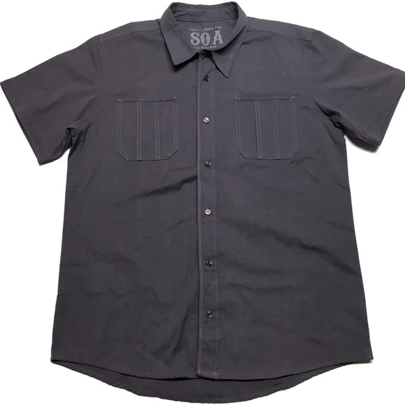 Sons of Anarchy SOA Kelli Jones Button Shirt XXL - Picture 1 of 4